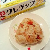静岡県♪桜海老とレンコンの炊き込みご飯でおにぎり